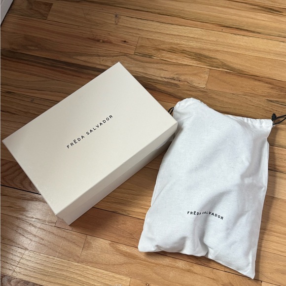 Freda Salvador Elba Penny Loafer in Rich Brown - Picture 9 of 9